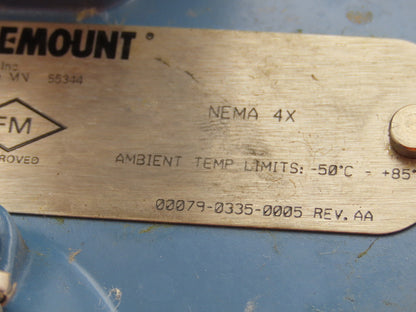 Rosemount 68 Temperature Sensor 1" Flanged Probe T51-TE/TW-6340 Explosion Proof