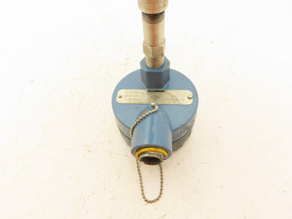 Rosemount 68 Temperature Sensor 1" Flanged Probe T51-TE/TW-6340 Explosion Proof