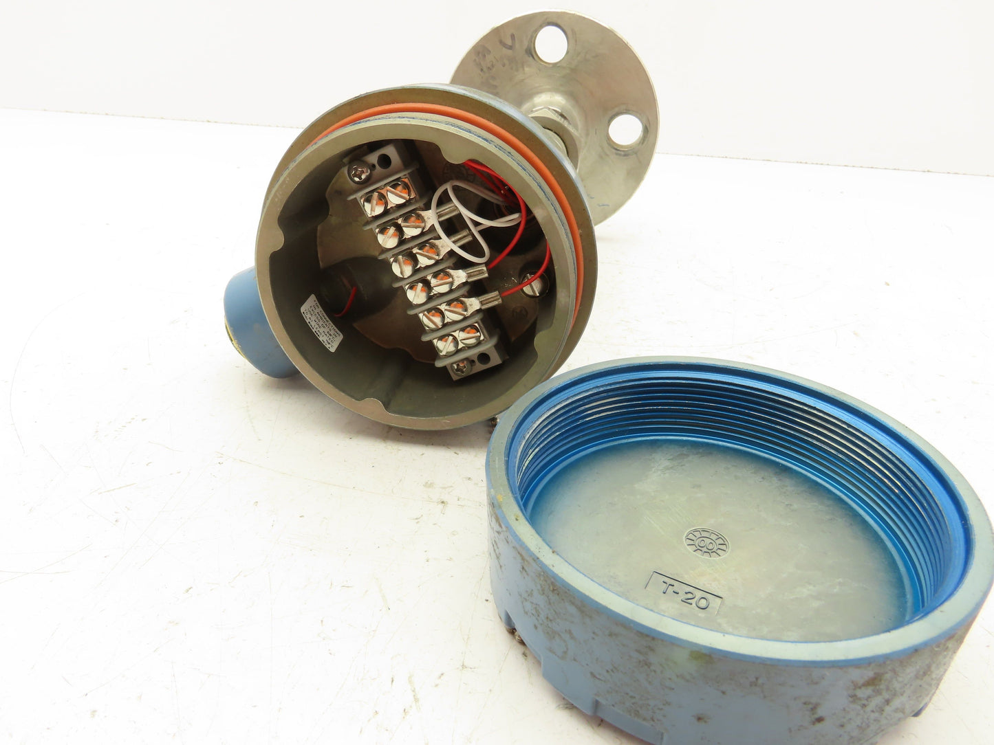 Rosemount 68 Temperature Sensor 1" Flanged Probe T51-TE/TW-6340 Explosion Proof