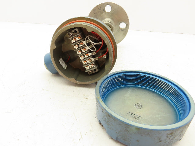 Rosemount 68 Temperature Sensor 1" Flanged Probe T51-TE/TW-6340 Explosion Proof