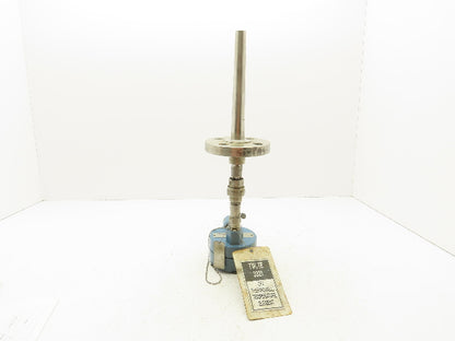 Rosemount 68 Temperature Sensor 1" Flanged Probe CF4-TE/TW-3321 Explosion Proof