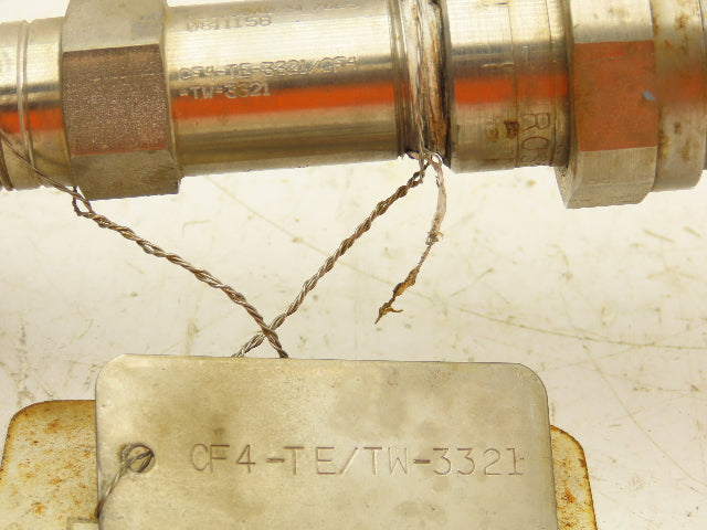 Rosemount 68 Temperature Sensor 1" Flanged Probe CF4-TE/TW-3321 Explosion Proof