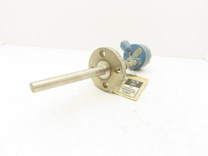 Rosemount 68 Temperature Sensor 1" Flanged Probe CF4-TE/TW-3321 Explosion Proof