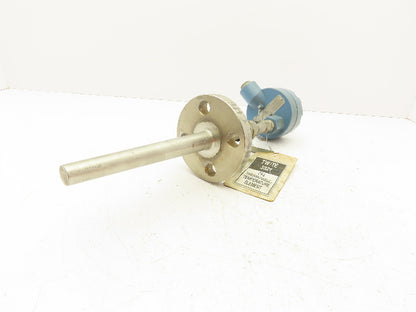 Rosemount 68 Temperature Sensor 1" Flanged Probe CF4-TE/TW-3321 Explosion Proof