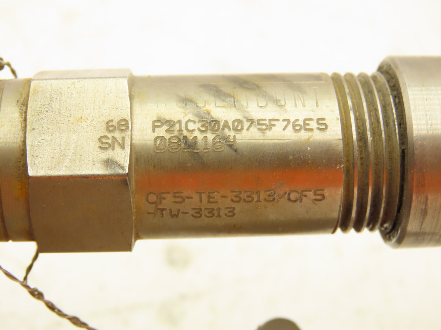 Rosemount 68 Temperature Sensor 1" Flanged Probe CF5-TE/TW-3313 Explosion Proof