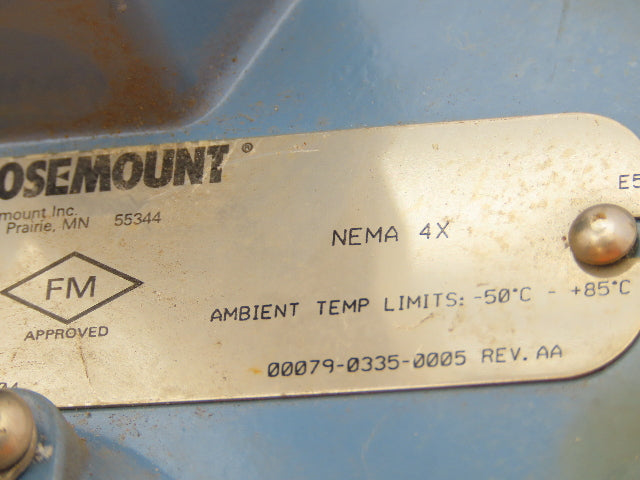 Rosemount 68 Temperature Sensor 1" Flanged Probe CF5-TE/TW-3313 Explosion Proof