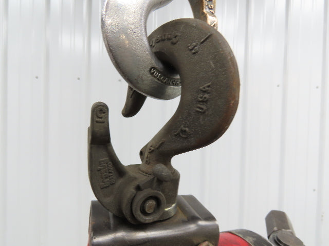 Aro R 1/4 Ton 500lb Pneumatic Air Chain Hoist 7'9" Lift Travel Pull Chain
