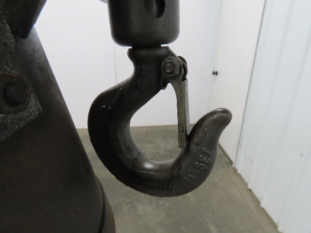 Aro R 1/4 Ton 500lb Pneumatic Air Chain Hoist 7'9" Lift Travel Pull Chain