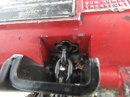 Aro R 1/4 Ton 500lb Pneumatic Air Chain Hoist 7'9" Lift Travel Pull Chain