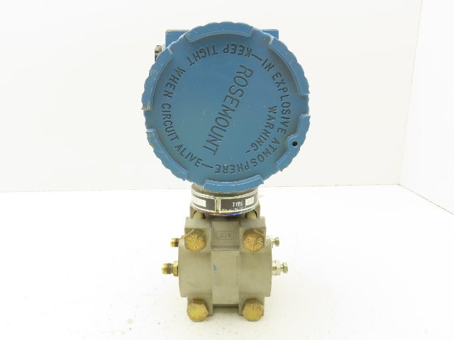 Rosemount 3051 Smart Pressure Transmitter  -.5 to .5" WC 3051D1A21S1I5D3