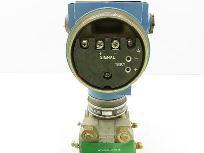 Rosemount 3051 D1A21S1I5D3 Smart Pressure Transmitter 0 to 1" WC 1/4" Manifold