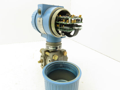 Rosemount 3051 D1A21S1I5D3 Smart Pressure Transmitter 0 to 2" WC 1/4" Manifold