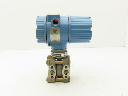 Rosemount 3051 D1A21S1I5D3 Smart Pressure Transmitter 0 to 2" WC 1/4" Manifold