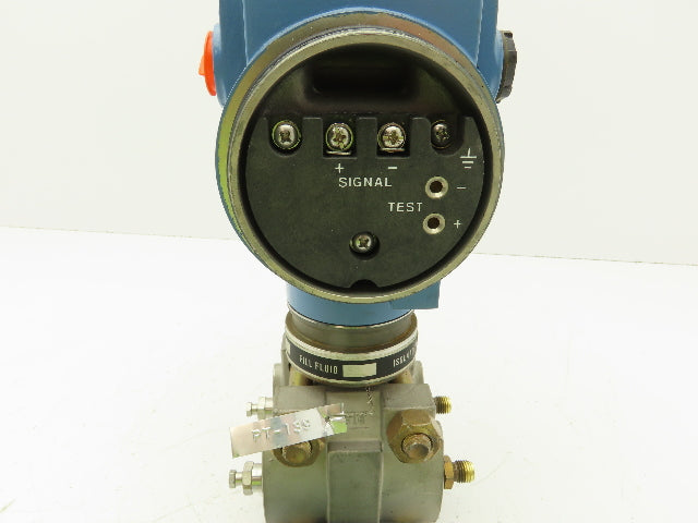 Rosemount 3051 D2A21S1I5D3 Smart Pressure Transmitter 0 to 25" WC 1/4" Manifold