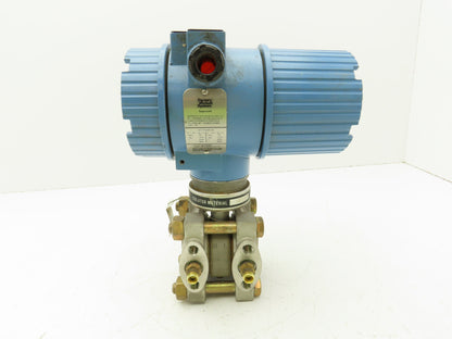 Rosemount 3051 D2A21S1I5D3 Smart Pressure Transmitter 0 to 25" WC 1/4" Manifold