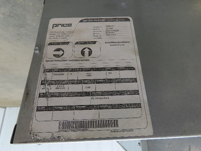 Price DDM5000 Terminal Unit High Mixing Dual Duct 500-1165CFM