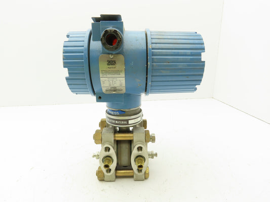 Rosemount 3051 D1A21S1B1D4M1 Smart Pressure Transmitter 0-25" H2O 	1/4" Manifold