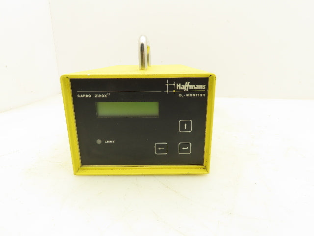 Carbo Zurox SGM4 Haffmans O² Monitor Oxygen Analyzer 110V 20VA