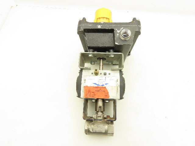 Milwaukee Controls MC2 Pneumatic Actuator Ball Valve w/Positioner 3/4" NPT