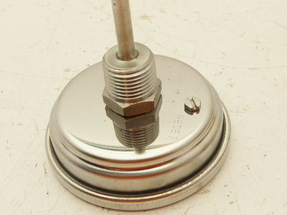 Wika TI.30 Bimetal Thermometer Glass Lens 50/300°F 1/2"NPT 4" Stem Lot Of 2