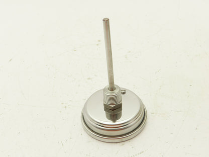 Wika TI.30 Bimetal Thermometer Glass Lens 50/300°F 1/2"NPT 4" Stem Lot Of 2