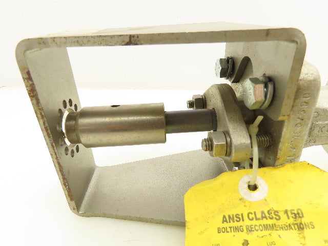 Crane Flowseal 04-1WA-22DRTG-BOJ Stainless Butterfly Valve 4" Wafer Style 150#