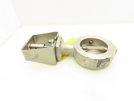 Crane Flowseal 04-1WA-22DRTG-BOJ Stainless Butterfly Valve 4" Wafer Style 150#