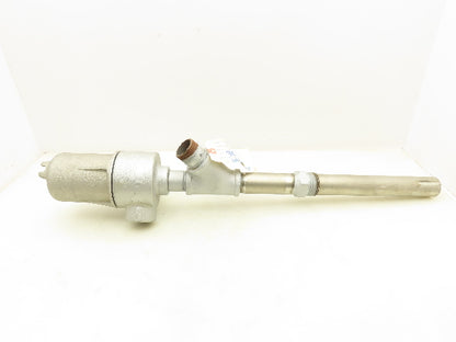 Crouse Hinds Explosion Proof Ignitor Gas Pilot Burner Pipe Assembly 30"