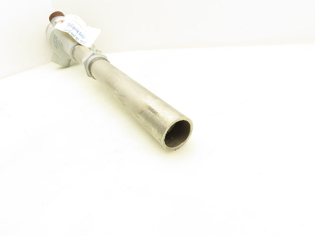 Crouse Hinds Explosion Proof Ignitor Gas Pilot Burner Pipe Assembly 30"