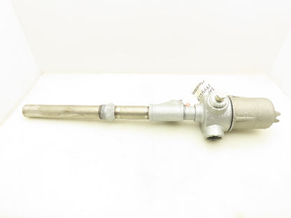 Crouse Hinds Explosion Proof Ignitor Gas Pilot Burner Pipe Assembly 30"