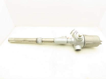 Crouse Hinds Explosion Proof Ignitor Gas Pilot Burner Pipe Assembly 30"