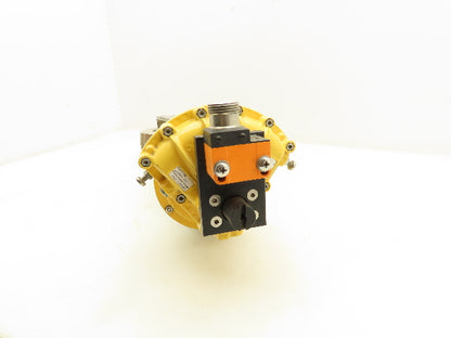 Crane Flowseal Stainless 4" Butterfly Valve w/Kinetrol Pneumatic Actuator
