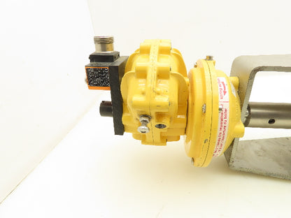 Crane Flowseal Stainless 4" Butterfly Valve w/Kinetrol Pneumatic Actuator
