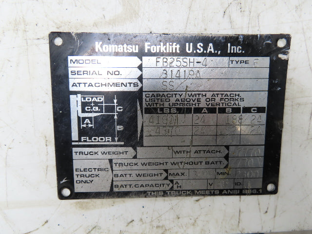 General Electric EV-100 Komatsu Forklift SRC Controller Unit