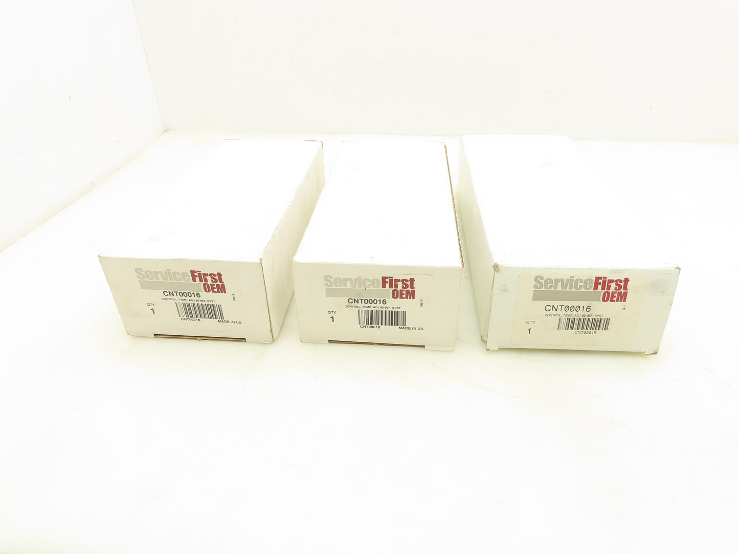 Johnson Controls A19AGA-7 Temperature Thermostat Switch Trane Lot of 3