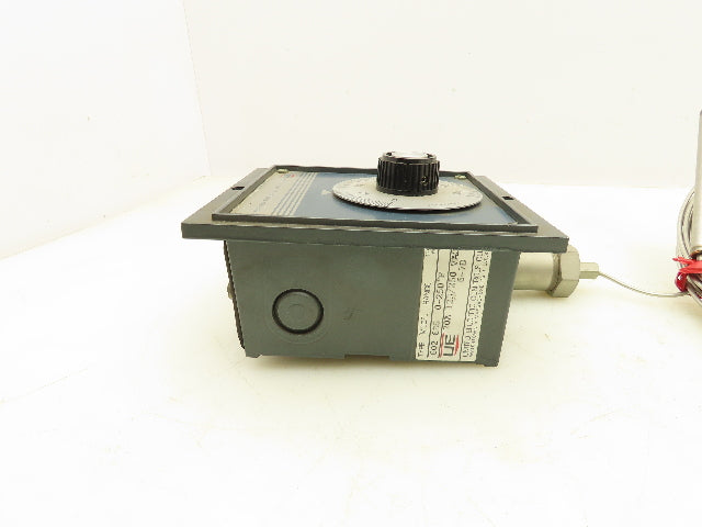 United Electric 602 6BS UE Dial Temperature Controller 0-250°F 20A 125/250