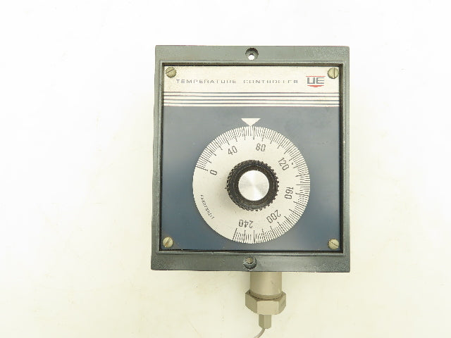 United Electric 602 6BS UE Dial Temperature Controller 0-250°F 20A 125/250