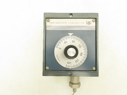 United Electric 602 6BS UE Dial Temperature Controller 0-250°F 20A 125/250