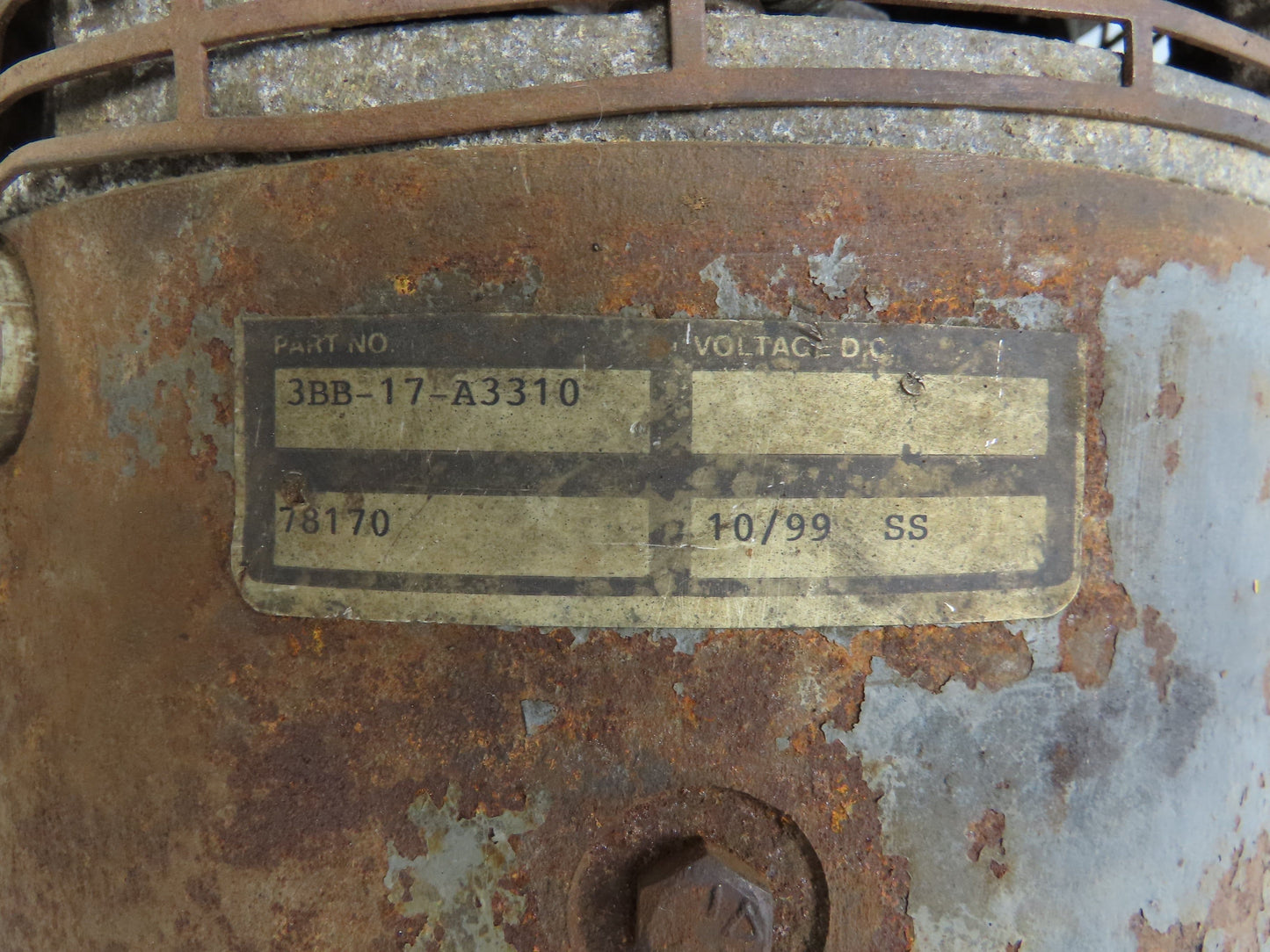 Komatsu 3BB-17-A3310 Electric Forklift FB25SH-4 Motor