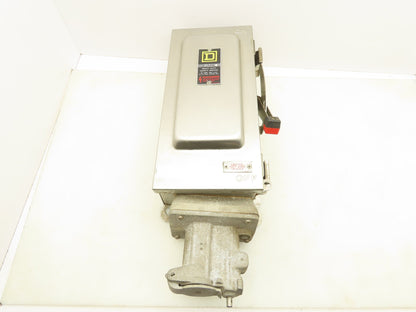 Square D H361DSWC Safety Disconnect Switch 30A 3P 600V Fusible SS Crouse Hinds