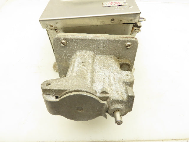 Square D H361DSWC Safety Disconnect Switch 30A 3P 600V Fusible SS Crouse Hinds