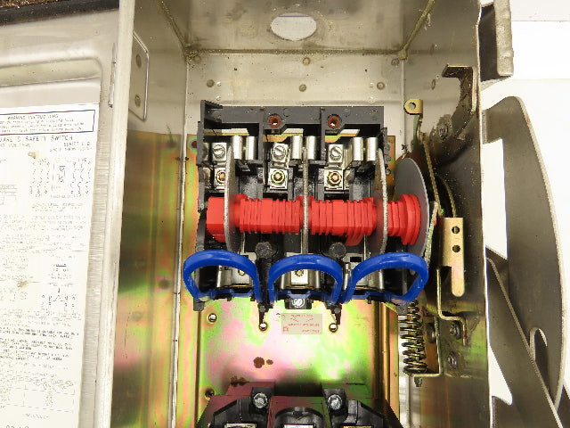 Square D H361DSWC Safety Disconnect Switch 30A 3P 600V Fusible SS Crouse Hinds