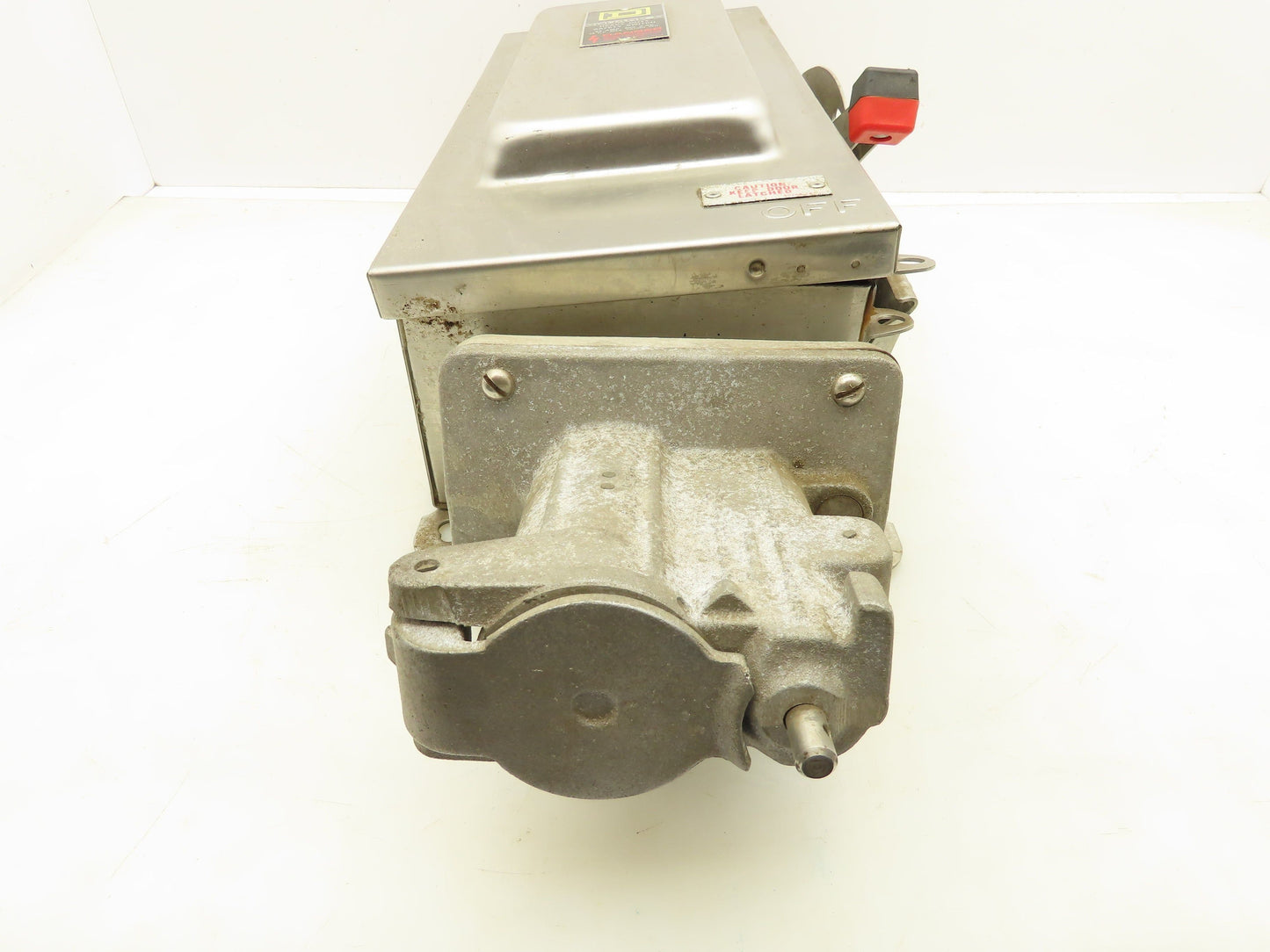 Square D H361DSWC Safety Disconnect Switch 30A 3P 600V Fusible SS Crouse Hinds