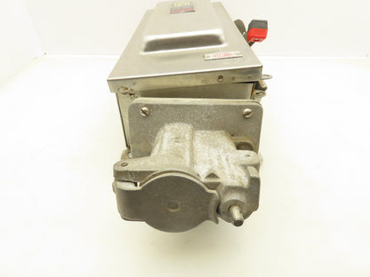 Square D H361DSWC Safety Disconnect Switch 30A 3P 600V Fusible SS Crouse Hinds