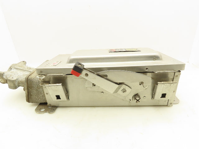 Square D H361DSWC Safety Disconnect Switch 30A 3P 600V Fusible SS Crouse Hinds