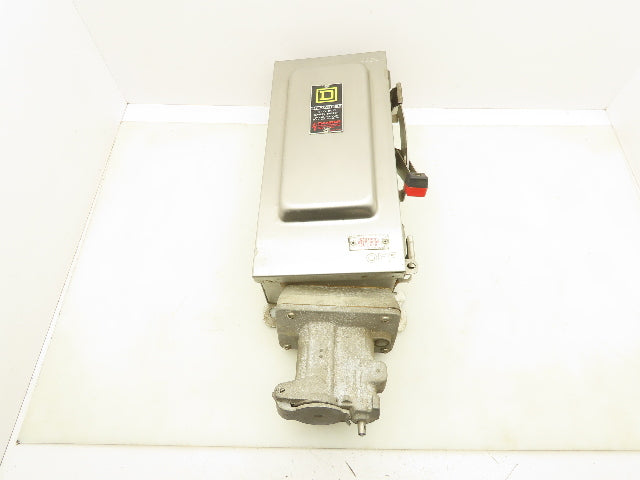 Square D H361DSWC Safety Disconnect Switch 30A 3P 600V Fusible SS Crouse Hinds