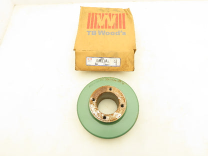 TB Woods  9SC50 Spacer Flange Coupling 2-3/16"Bore Size 9 3750RPM Cast Iron