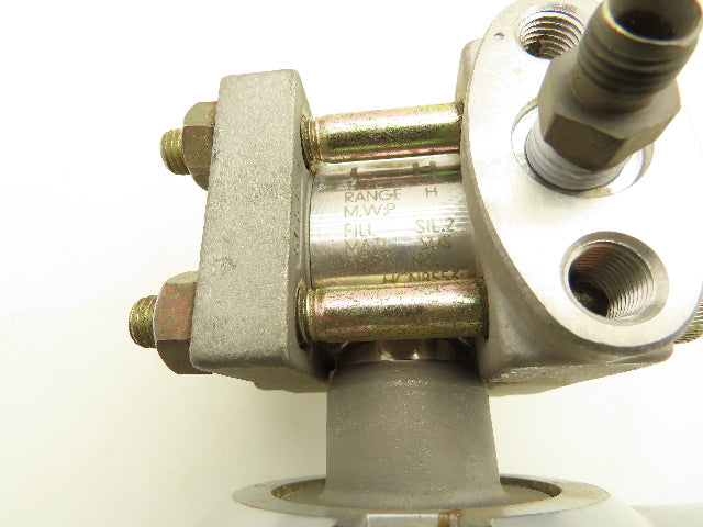 ITT Barton FHGG Flow Control Pressure Transmitter 0-1500PSI 1/4" Manifold