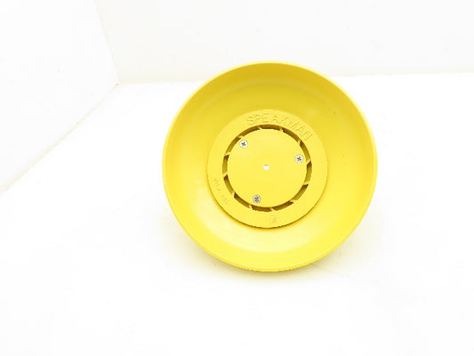 Speakman SE-870 Shower Head 8"OD Yellow Plastic With Impeller Faceplate 1"NPT