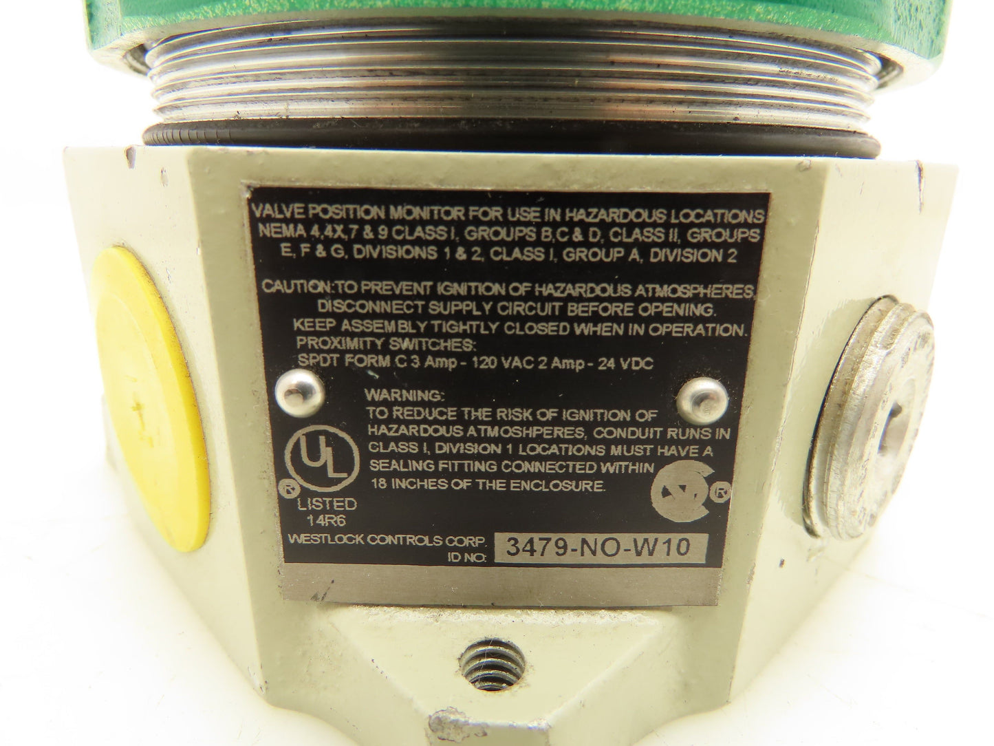 Westlock 3479-NO-W10 Valve Position Monitor WD-10175